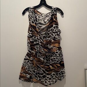 Animal Print cover up